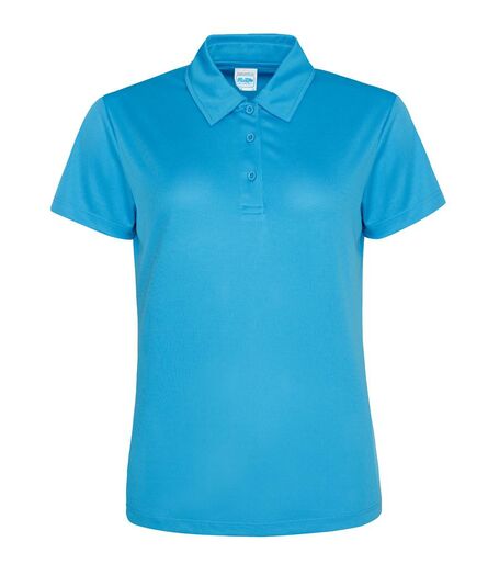 AWDis Ladies Cool Polo Shirt, Sapphire Blue, L, Just Cool